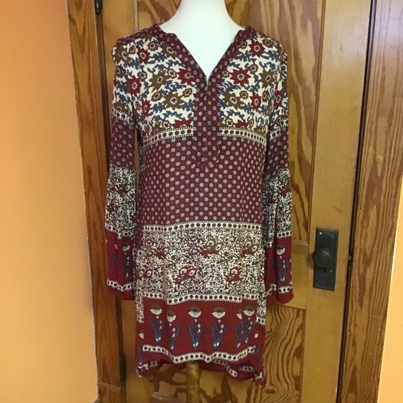 Chelsea & Violet floral striped ethnic tunic - Picture 5 of 11